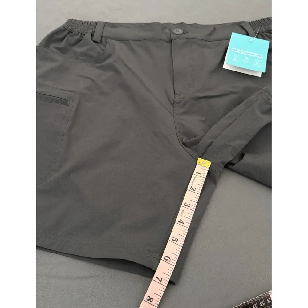 Willit Shorts Womens XL Gray UPF‎ 50 Sun Protection Hiking Outdoors Camping NWT